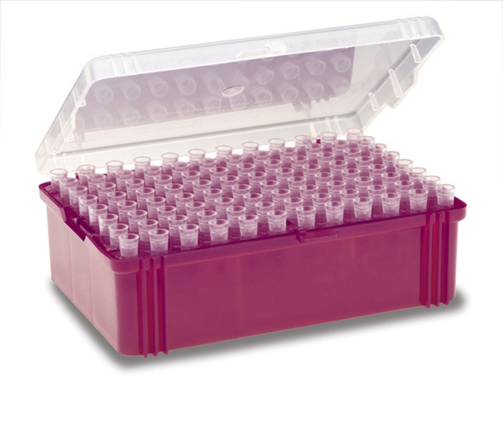 Neptune Filter Tips 10-100 µL Universal Fit Racked, Low Retention, Pre-Sterilized - 10 Racks of 96 Tips/Rack