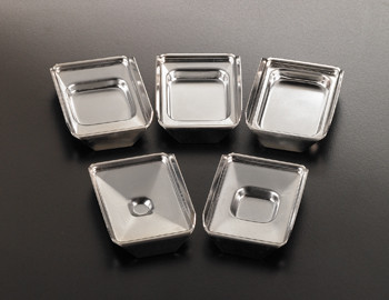 Stainless Steel Embedding Base Molds 15x15x5mm - 12 pcs/pack 