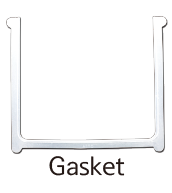 1 mm Seal Gaskets 3/pk, RM